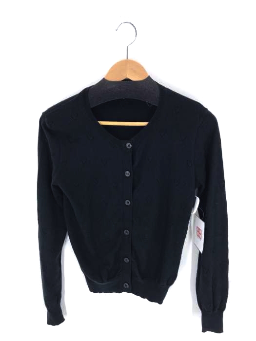 A.P.C.(アーペーセー) カシミヤ混ハート柄編みカーディガン レディース トップス
