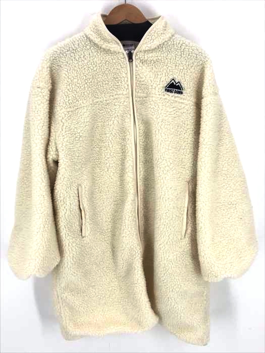 FIRST DOWN(ファーストダウン) ロングボアコート レディース アウター