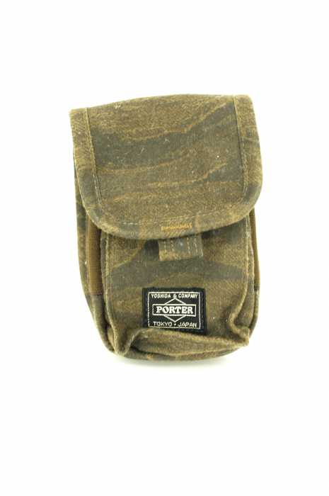 PORTER （ポーター） GREEN EYE タイガーカモ柄ポーチ メンズ ファッション雑貨