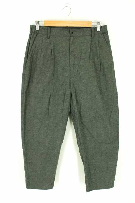 WhiteLandBlackBurn (ホワイトランドブラックバーン) タック入りワイドパンツ メンズ パンツ