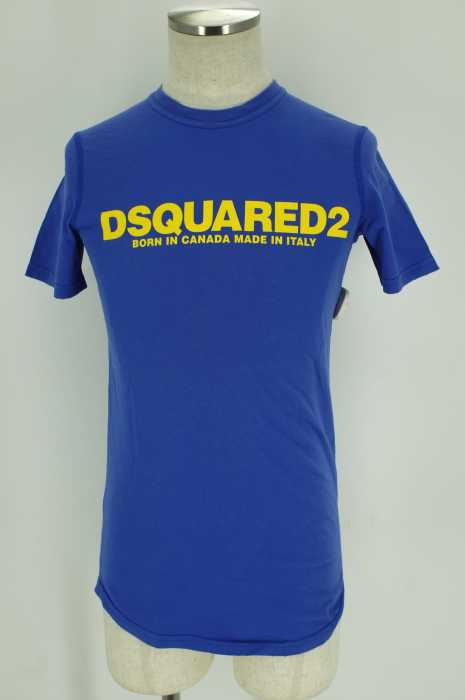DSQUARED2 （ディースクエアード） USED加工　半袖プリントTシャツ メンズ トップス