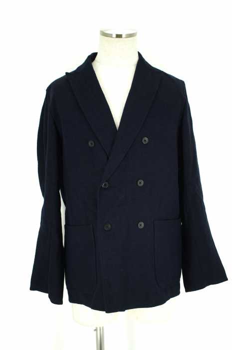 COMOLI (コモリ) 2015AW ウールリネンWブレスト ジャケット メンズ アウター