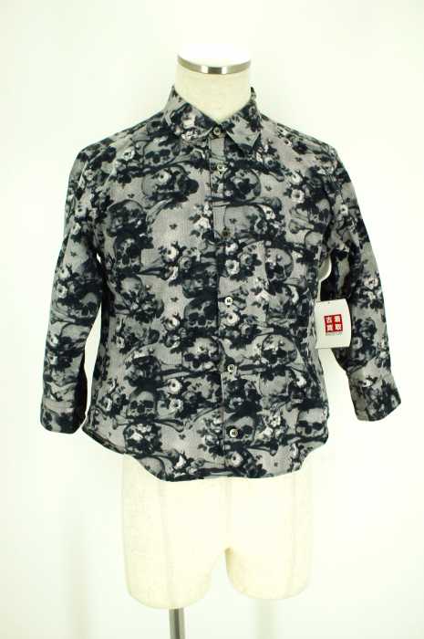 COMME des GARCONS HOMME PLUS （コムデギャルソンオムプリュス） AD2010　スカルフラワー柄 メンズ トップス