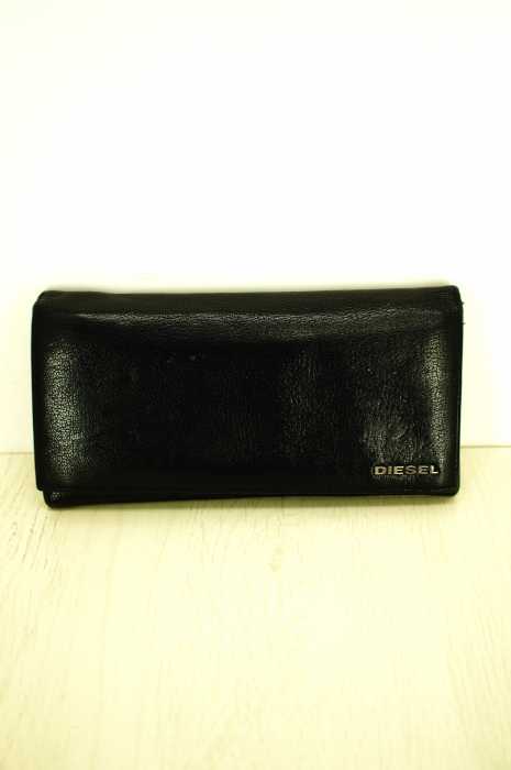 DIESEL(ディーゼル) レザー長財布 ブラック メンズ 財布・ケース