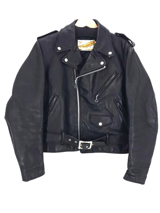 Schott NYC(ショット ニューヨーク) 米国製 USA製 618 DOUBLE RIDERS BLACK ダブルライダースジャケット メンズ アウター