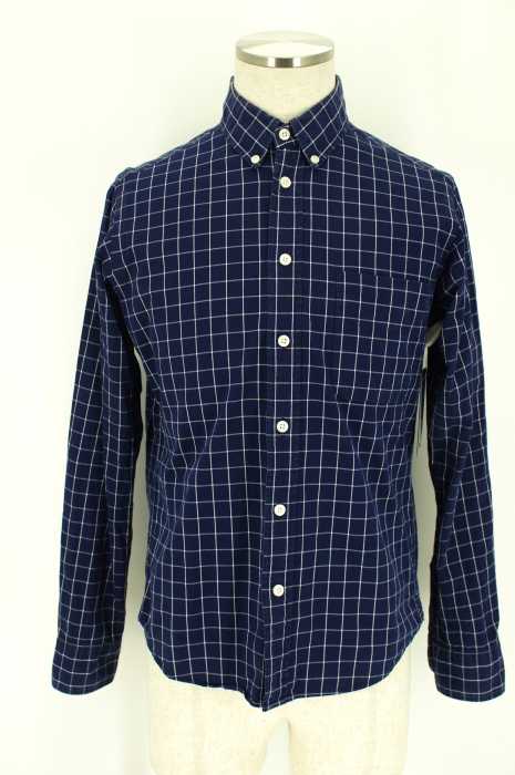 URBAN RESEARCH DOORS MENS （アーバンリサーチドアーズメンズ） ウィンドウペンボタンダウンシャツ メンズ トップス