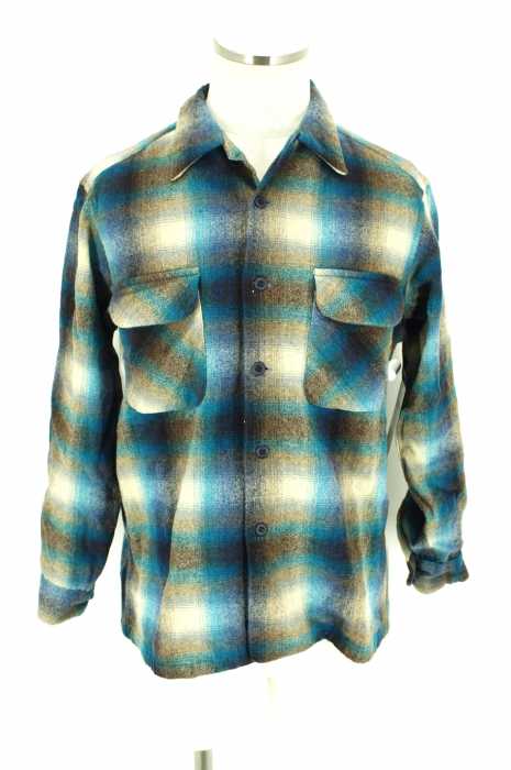 PENDLETON（ペンドルトン） チェック柄ウールボタンシャツ メンズ トップス