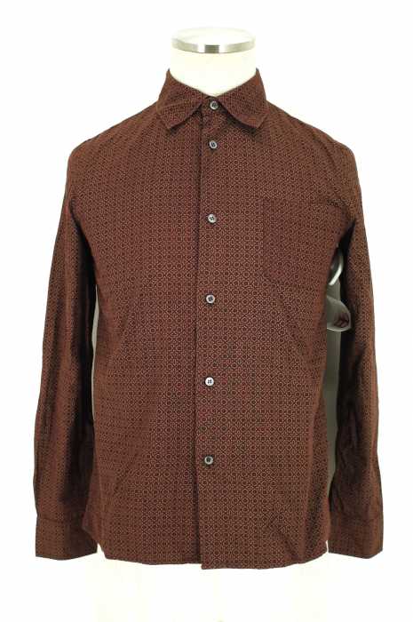 A.P.C. （アー・ペー・セー） 総柄ボタンシャツ メンズ トップス