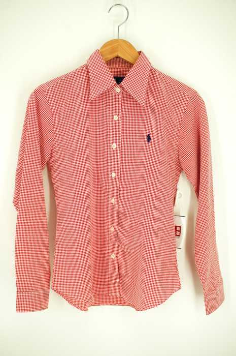 RALPH LAUREN (ラルフローレン) チェック柄 長袖シャツ レディース トップス
