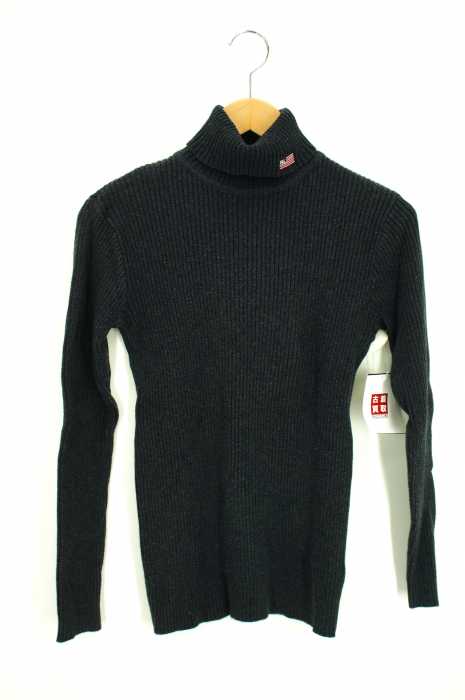 POLO JEANS COMPANY RALPH LAUREN （ポロジーンズカンパニーラルフローレン） ロゴワッペン付きタートルネックセーター レディース トップス