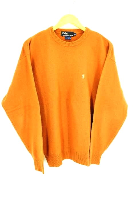 Polo by RALPH LAUREN（ポロバイラルフローレン） ニットセーター　ブラウン メンズ トップス