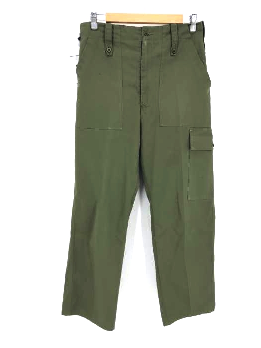 USED古着（ユーズドフルギ） イギリス軍 OD サイドポケットベイカーパンツ メンズ パンツ