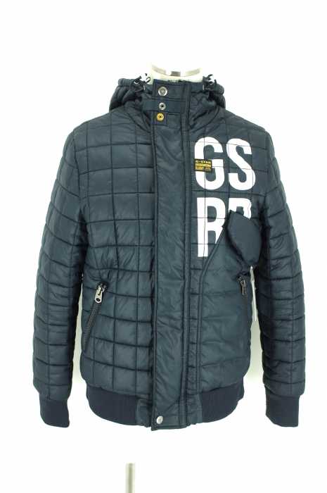 G-STAR RAW （ジースターロー） フード付き中綿ジャケット メンズ アウター
