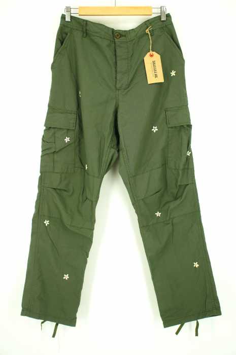 SHANANA MIL （シャナナミル） Flower Ripstop Cargo Pants リップス