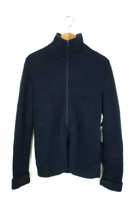 A.P.C. （アーペーセー） コットンニットジップアップブルゾン メンズ アウター