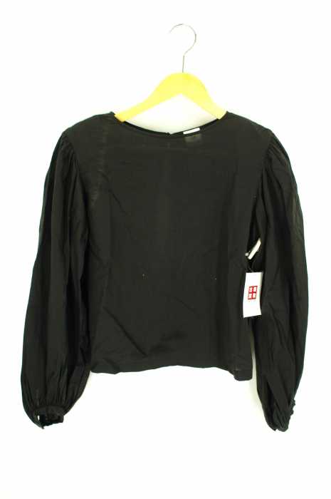 6（ROKU） BEAUTY＆YOUTH UNITED ARROWS（ロクビューティーアンドユースユナイテッドアローズ） リネン混ボリューム袖ブラウス レディース トップス