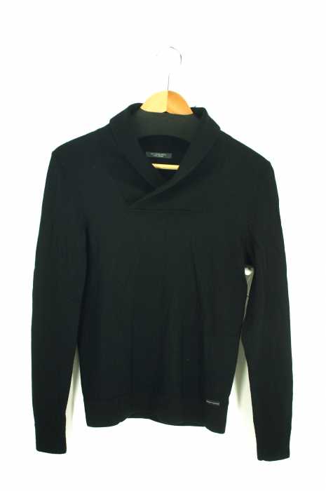 ARMANI EXCHANGE(アルマーニエクスチェンジ) ショールカラーウールニットトップス レディース トップス