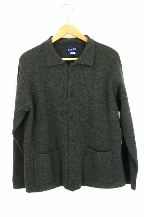 BEAMS  （ビームス） ウールニットカーディガン メンズ トップス