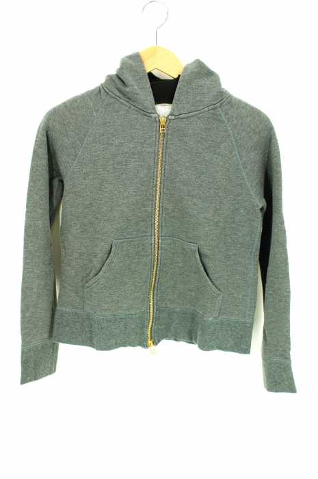 UNITED ARROWS （ユナイテッドアローズ） 無地ジップアップパーカー レディース トップス