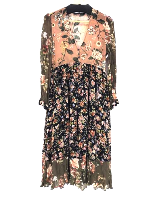 ZARA WOMAN(ザラ ウーマン) Floral Print Dress レディース ワンピース
