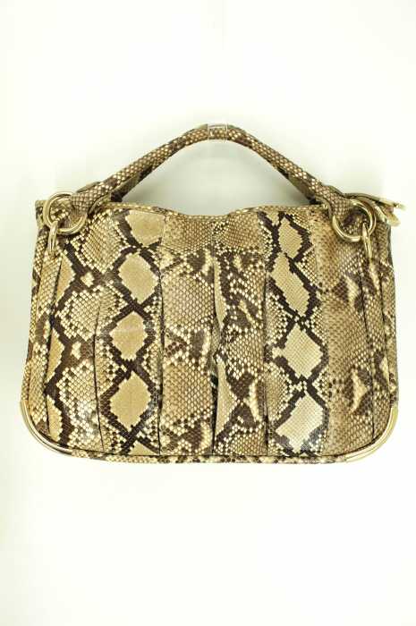 BALLY （バリー） パイソンレザーハンドバック レディース バッグ  