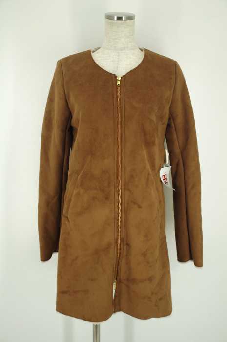 URBAN RESEARCH Sonny Label （アーバンリサーチサニーレーベル） フェイクムートンノーカラーコート レディース アウター