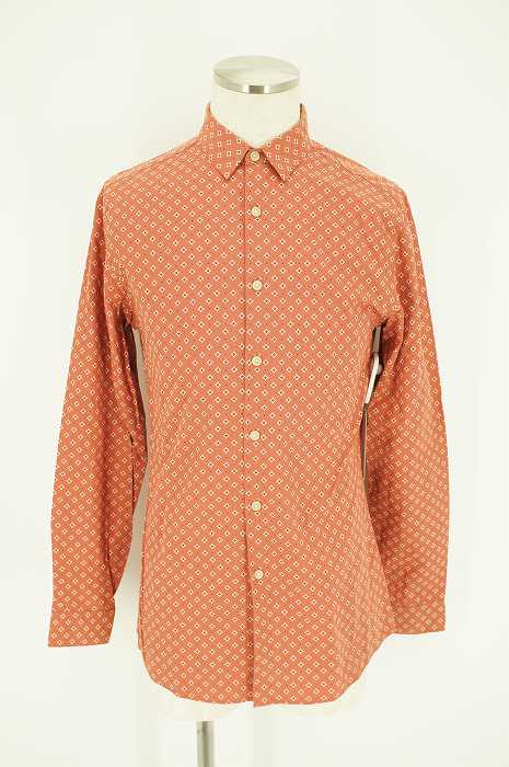 TOPMAN （トップマン） 総柄ボタンシャツ メンズ トップス