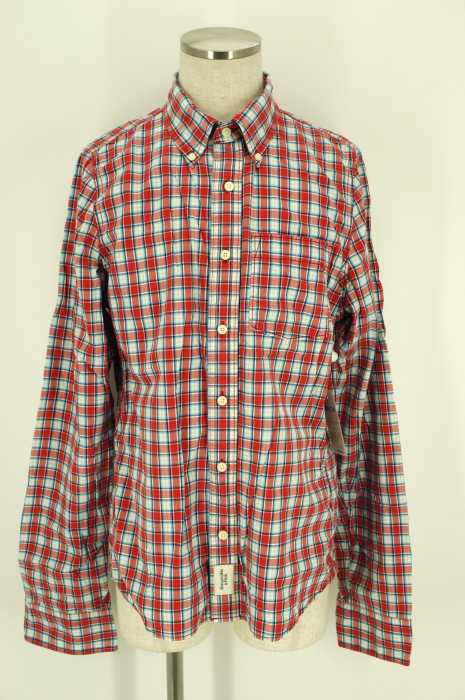 Abercrombie & Fitch （アバクロンビーアンドフィッチ） チェック柄ボタンダウンシャツ メンズ トップス