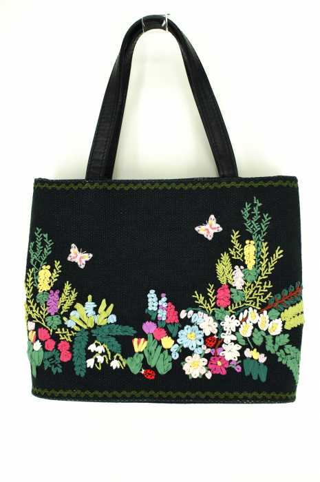 ANNA SUI (アナスイ) 刺繍入りハンドバッグ レディース バッグ