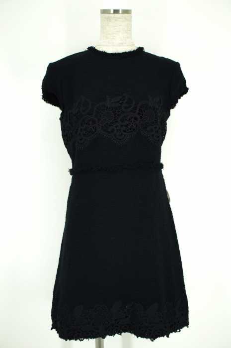 Zara Woman ザラ ウーマン フリンジレースワンピース レディース ワンピース ブランド古着買取販売バズストア