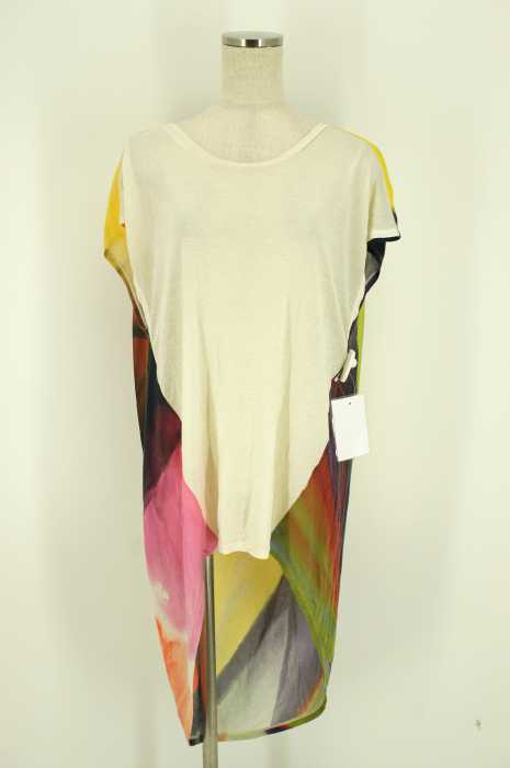 MIHARAYASUHIRO×bette ridgeway マルチカラーデザインカットソー レディース トップス