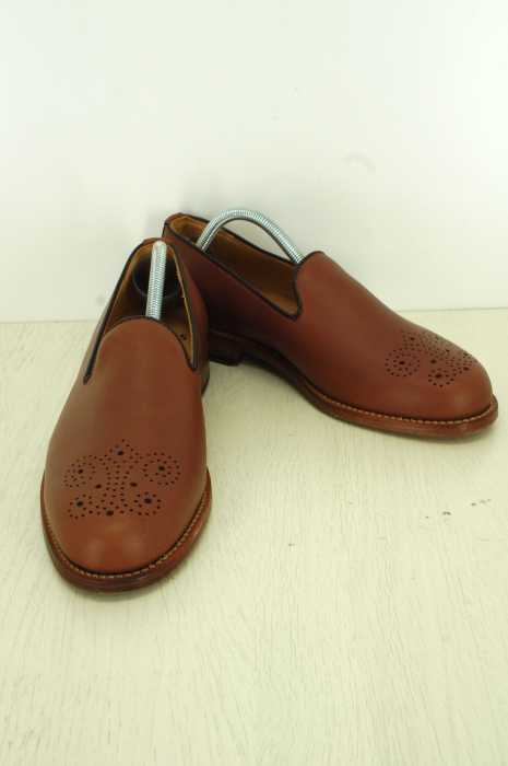 SANDERS （サンダース） 9756 PUNCHED SLIPPER スリッポン シューズ メンズ シューズ