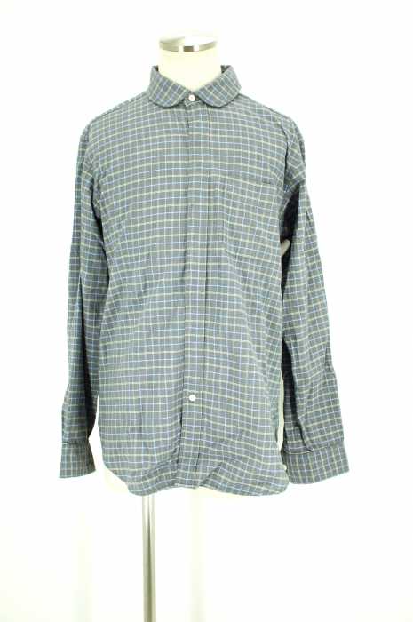 Engineered Garments （エンジニアードガーメンツ） ラウンドカラー　ロングシャツ メンズ トップス