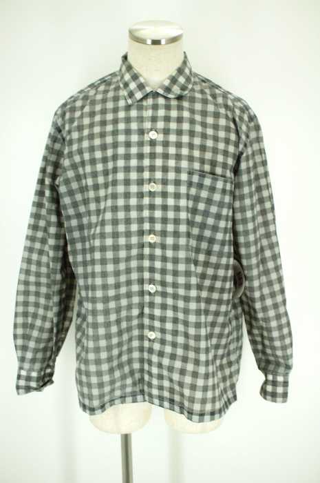 COMME des GARCONS HOMME （コムデギャルソンオム） AD2000 ナイロンシャツジャケット　ギンガムチェック柄 メンズ トップス