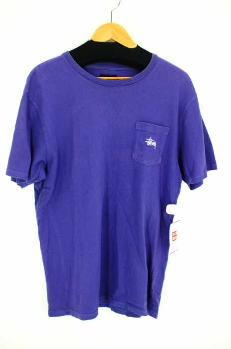 STUSSY （ステューシー） ポケットロゴ刺繍Tシャツ メンズ トップス
