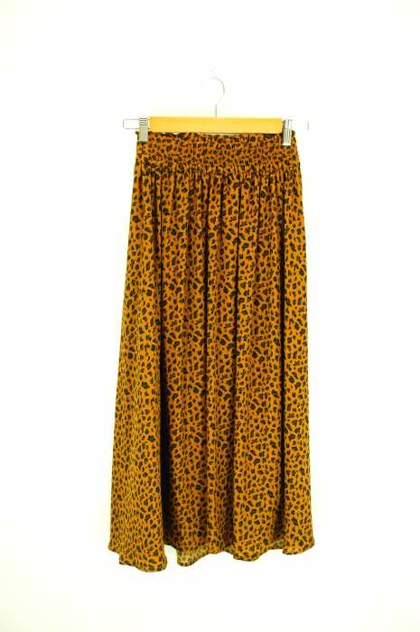 LOWRYS FARM (ローリーズファーム) レオパード柄シフォンスカート レディース スカート