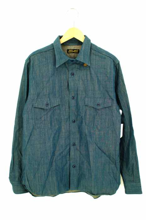 STEVENSON OVERALL CO.（スティーブンソンオーバーオール） デニムシャツ メンズ トップス
