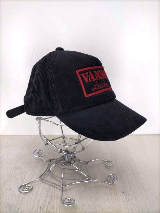VANSON（バンソン） 3Dエンブロイダリー コーデュロイ ダメージキャップ メンズ 帽子
