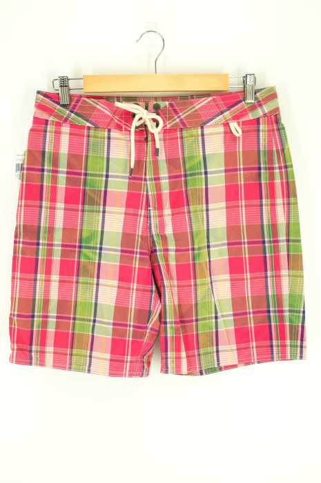 Polo by RALPH LAUREN （ポロバイラルフローレン） チェック柄ショートパンツ ビーチショートパンツ メンズ パンツ