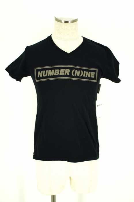 NUMBER (N)INE （ナンバーナイン） VネックロゴTシャツ メンズ トップス