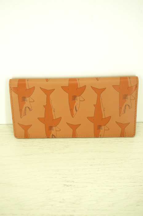 ARTON （アートン） SHARK LEATHER LONG WALLET 鮫プリント長財布 メンズ ファッション雑貨