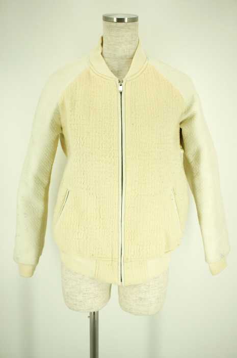 journal standard L'essage （ジャーナルスタンダードレサージュ） LYRIA ITALY WOOL×LE TINTE ZIPブルゾン レディース アウター