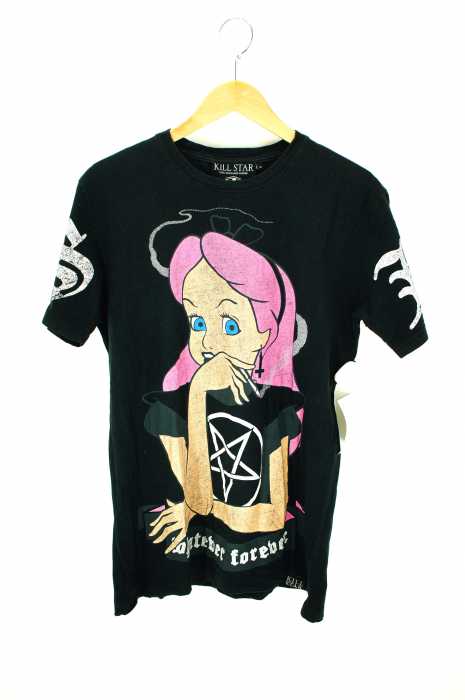 KILL STAR（キルスター） キャラクタープリントTシャツ メンズ トップス