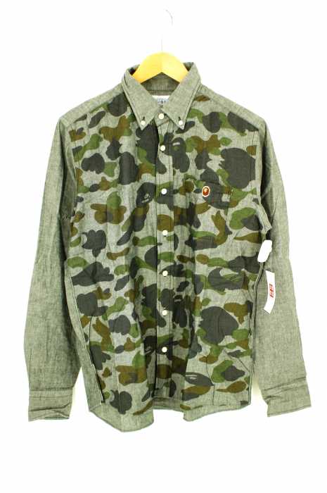 A BATHING APE （アベイシングエイプ） ボタンダウン 1stカモ　 メンズ トップス