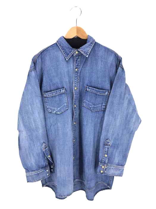 Ungrid（アングリッド） ルーズロングデニムシャツ レディース トップス
