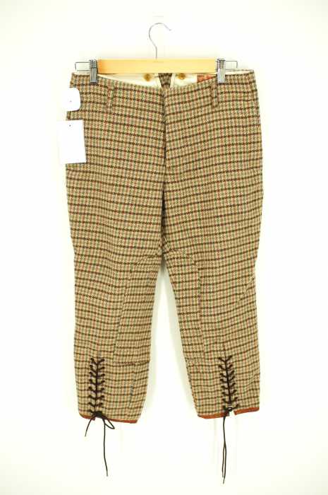 BEAMS BOY （ビームスボーイ） 裾レースアップ総柄ジョッパーパンツ レディース パンツ