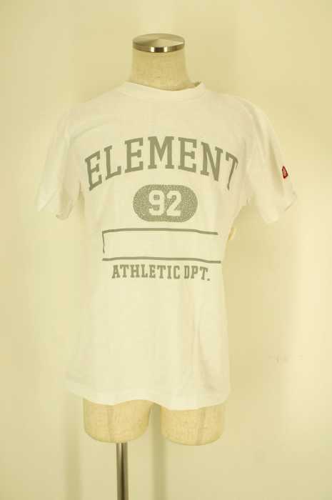 ELEMENT （エレメント） カレッジロゴプリント メンズ トップス