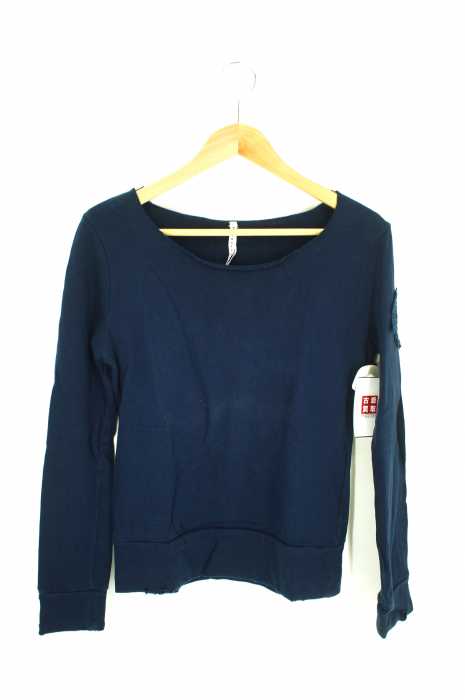sunaokuwahara (スナオクワハラ) カットオフスウェットトップス レディース トップス