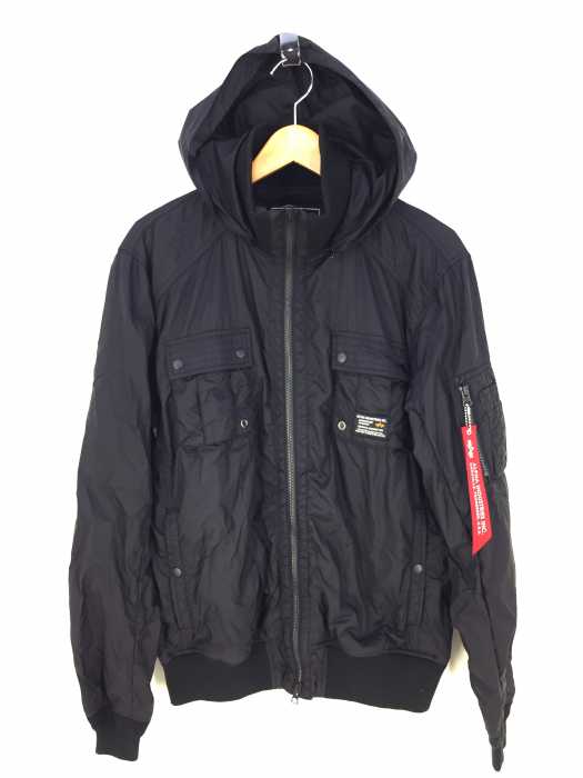 ALPHA INDUSTRIES (アルファインダストリーズ) LIGHT HDDRIB JACKET メンズ アウター