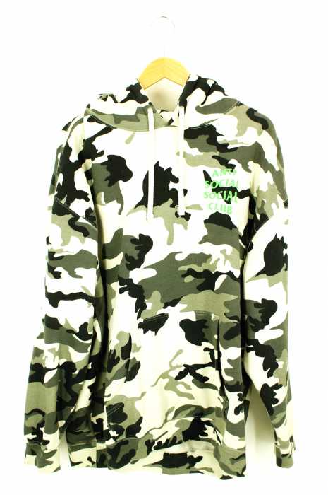 ANTI SOCIAL SOCIAL CLUB （アンチソーシャルソーシャルクラブ） Heavyweight Hooded Pullover Sweatshirt. IND4000C 17SS メンズ トップス